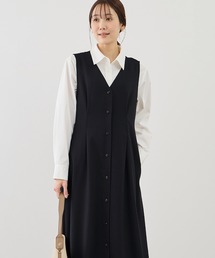 ROPE' PICNIC | ウエストタックジャンパースカート(ジャンパースカート)