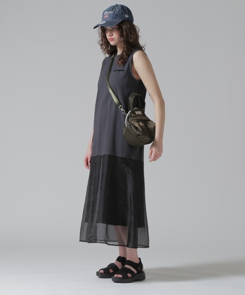 AVIREX（アヴィレックス）の「《直営店限定》CIRCLE NYLON BAG（ショルダーバッグ・レディース・オリーブ/ブラック/ブルー/ライトピンク・F）」の11枚目の写真