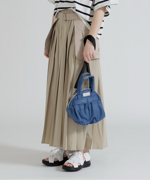 AVIREX（アヴィレックス）の「《直営店限定》CIRCLE NYLON BAG（ショルダーバッグ・レディース・オリーブ/ブラック/ブルー/ライトピンク・F）」の15枚目の写真