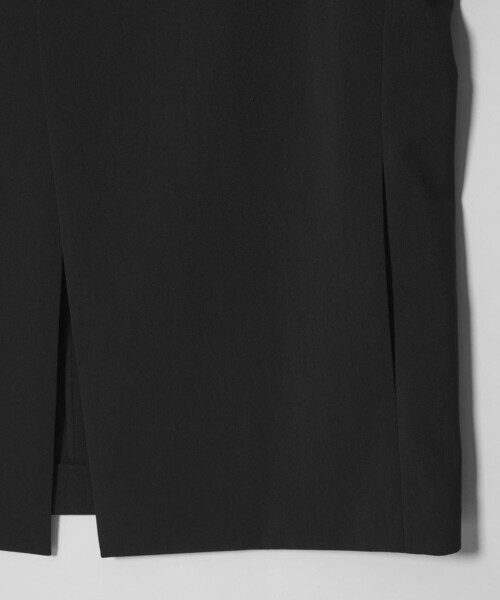 MONKEY TIME（モンキータイム）の「RENU TROシリーズ ラペルレス ジャケット -セットアップ対応-（テーラードジャケット・メンズ・ブラック/ダークグレー・S/M/L/XL）」の6枚目の写真