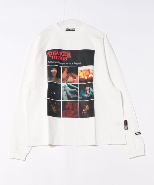 Little sunny bite(リトルサニーバイト)の「littlesunnybite/リトルサニーバイト/stranger verify long tee(Tシャツ/カットソー・レディース・ピンク/ホワイト・M/S)」の17枚目の写真