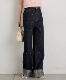 mystic | ラインストーンデニム(デニムパンツ)