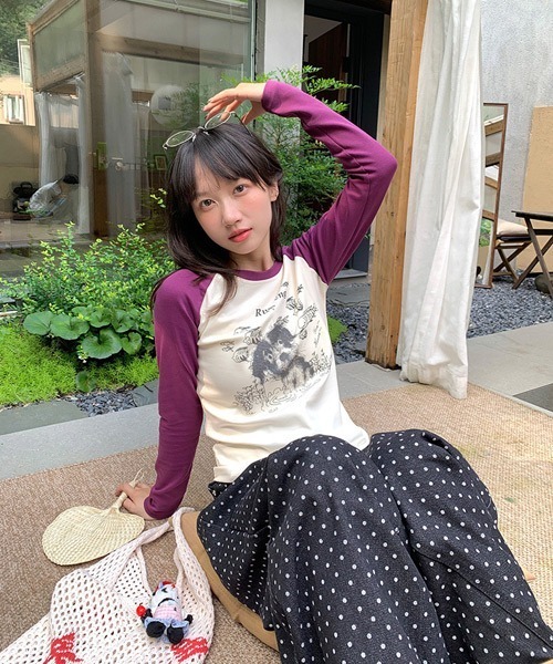 Ressaca(レサーカ)の「ドット柄ワイドデニムパンツ(デニムパンツ・レディース・ブラック・L/M)」の18枚目の写真