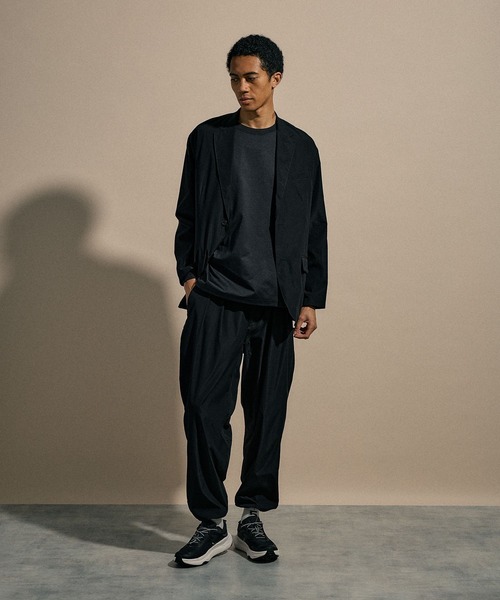 niko and...（ニコアンド）の「[NUMERALS]RELAX FIT TAILORED JACKET（テーラードジャケット・メンズ・ブラック/オリーブ・MEDIUM/LARGE）」の5枚目の写真