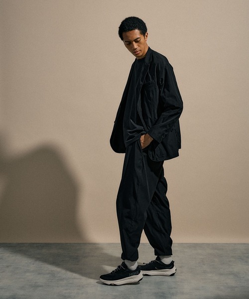 niko and...（ニコアンド）の「[NUMERALS]RELAX FIT TAILORED JACKET（テーラードジャケット・メンズ・ブラック/オリーブ・MEDIUM/LARGE）」の6枚目の写真