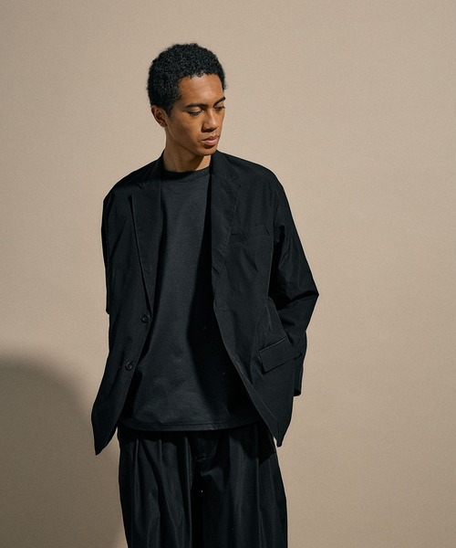 niko and...（ニコアンド）の「[NUMERALS]RELAX FIT TAILORED JACKET（テーラードジャケット・メンズ・ブラック/オリーブ・MEDIUM/LARGE）」の8枚目の写真