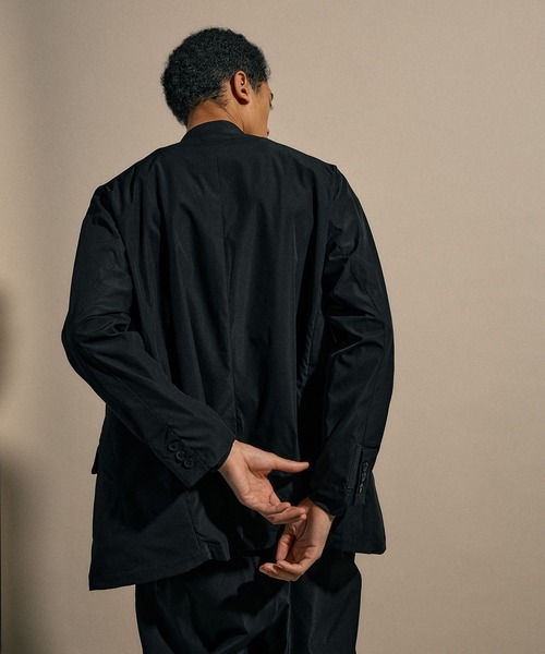 niko and...（ニコアンド）の「[NUMERALS]RELAX FIT TAILORED JACKET（テーラードジャケット・メンズ・ブラック/オリーブ・MEDIUM/LARGE）」の10枚目の写真