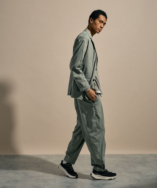 niko and...（ニコアンド）の「[NUMERALS]RELAX FIT TAILORED JACKET（テーラードジャケット・メンズ・ブラック/オリーブ・MEDIUM/LARGE）」の12枚目の写真