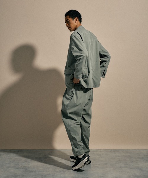 niko and...（ニコアンド）の「[NUMERALS]RELAX FIT TAILORED JACKET（テーラードジャケット・メンズ・ブラック/オリーブ・MEDIUM/LARGE）」の13枚目の写真