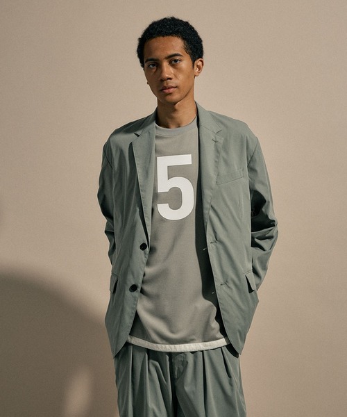 niko and...（ニコアンド）の「[NUMERALS]RELAX FIT TAILORED JACKET（テーラードジャケット・メンズ・ブラック/オリーブ・MEDIUM/LARGE）」の14枚目の写真
