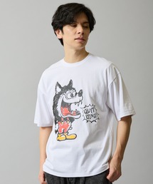 【SIDEWAY STANCE】オリジナル グラフィック プリント 半袖Tシャツ