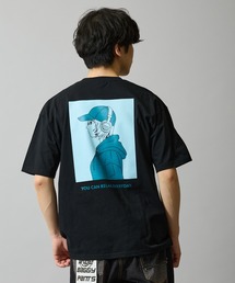 【SIDEWAY STANCE】オリジナル グラフィック プリント 半袖Tシャツ