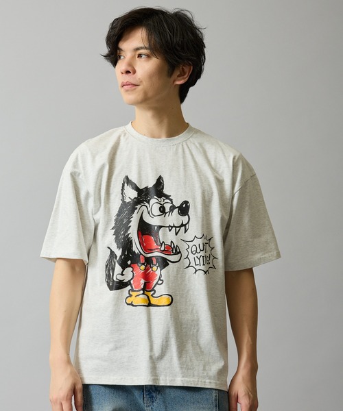 improves(インプローブス)の「【SIDEWAY STANCE】オリジナル グラフィック プリント 半袖Tシャツ(Tシャツ/カットソー・メンズ・ブルー系/カーキ系2/グレー/ホワイト系/ブラック系/ホワイト系2/ホワイト系1/ライトグレー系1/ブラック系2/ホワイト/ブラック/ブラック系1/ブラック系3/ブルー系3/ブラック系4/ホワイト系4/ライトグレー系4/ホワイト系3・SMALL/X-LARGE/LARGE/MEDIUM)」の15枚目の写真