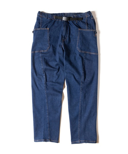 GRIP SWANY　デニムブルー ワークパンツ 　ワイドシルエット GRIP SWANY｜グリップスワニーのデニムパンツ（ワイド・ルーズ）通販