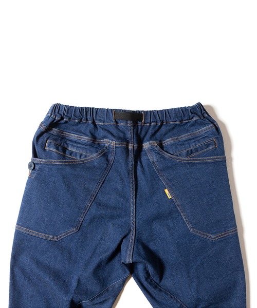 GRIP SWANY（グリップスワニー）の「【GSP-59V2】 JOG 3D WIDE CAMP PANTS 2.0（デニムパンツ・メンズ・インディゴブルー/ライトインディゴブルー・S/M/L/XL）」の6枚目の写真