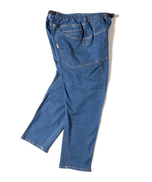 GRIP SWANY（グリップスワニー）の「【GSP-59V2】 JOG 3D WIDE CAMP PANTS 2.0（デニムパンツ・メンズ・インディゴブルー/ライトインディゴブルー・S/M/L/XL）」の10枚目の写真