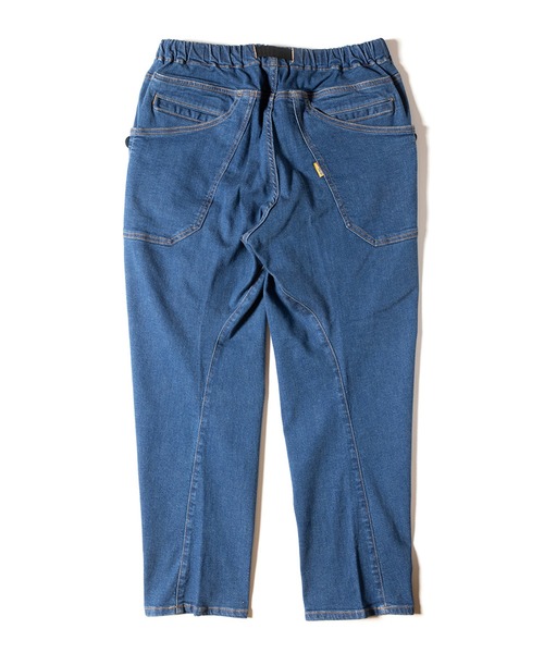GRIP SWANY（グリップスワニー）の「【GSP-59V2】 JOG 3D WIDE CAMP PANTS 2.0（デニムパンツ・メンズ・インディゴブルー/ライトインディゴブルー・S/M/L/XL）」の9枚目の写真