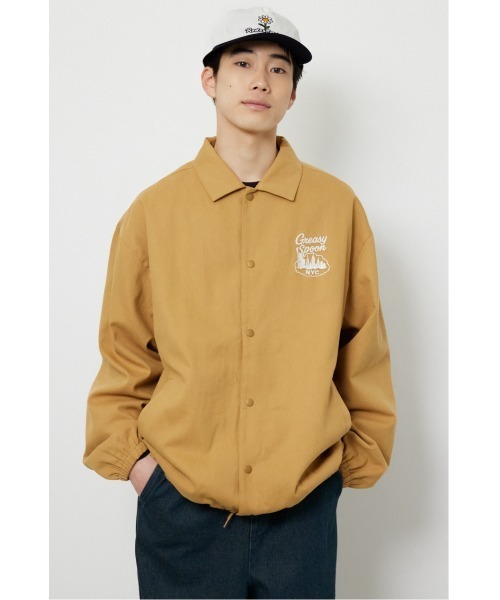 RODEO CROWNS WIDE BOWL（ロデオクラウンズワイドボウル）の「CRACKコーチジャケット（その他アウター・レディース・ブラック/ターコイズブルー/ベージュ・MEDIUM/LARGE）」の2枚目の写真