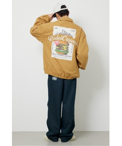 RODEO CROWNS WIDE BOWL（ロデオクラウンズワイドボウル）の「CRACKコーチジャケット（その他アウター・レディース・ブラック/ターコイズブルー/ベージュ・MEDIUM/LARGE）」の19枚目の写真
