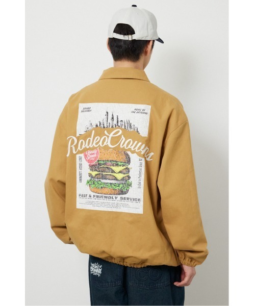 RODEO CROWNS WIDE BOWL（ロデオクラウンズワイドボウル）の「CRACKコーチジャケット（その他アウター・レディース・ブラック/ターコイズブルー/ベージュ・MEDIUM/LARGE）」の14枚目の写真