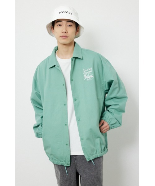 RODEO CROWNS WIDE BOWL（ロデオクラウンズワイドボウル）の「CRACKコーチジャケット（その他アウター・レディース・ブラック/ターコイズブルー/ベージュ・MEDIUM/LARGE）」の10枚目の写真