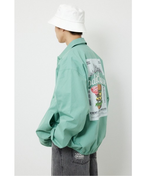 RODEO CROWNS WIDE BOWL（ロデオクラウンズワイドボウル）の「CRACKコーチジャケット（その他アウター・レディース・ブラック/ターコイズブルー/ベージュ・MEDIUM/LARGE）」の11枚目の写真