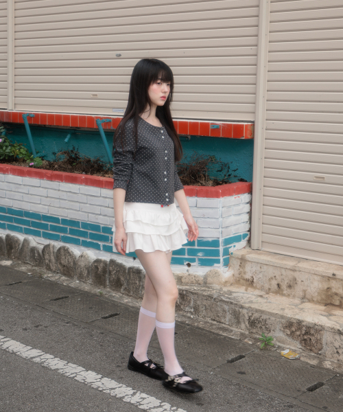 ROSEFRANTZ（ロゼフランツ）の「Rose Cancan Mini Skirt [White]（スカート・レディース・ホワイト・OS）」の6枚目の写真