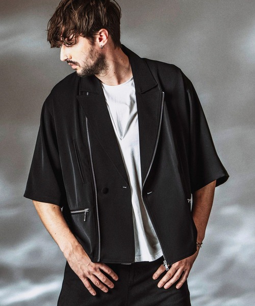 NO ID.(ノーアイディ)の「【NO ID.】Center Tuck Sleeveless Pullover / センタータックスリーブレスプルオーバー(Tシャツ/カットソー・メンズ・グレー/ホワイト/ブラック・ONE SIZE)」の19枚目の写真