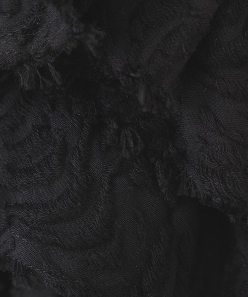 ETRE TOKYO（エトレトウキョウ）の「ジャガードオーバーキャミソール（キャミソール・レディース・オフホワイト/ブラック・FREE）」の18枚目の写真