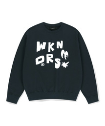 WKNDRS | EYES SWEATSHIRT (NAVY)(スウェット)
