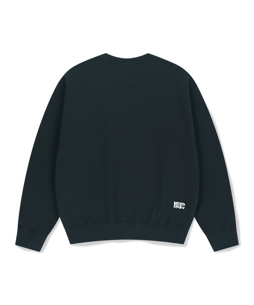 WKNDRS（ウィーキャンドース）の「EYES SWEATSHIRT (NAVY)（スウェット・レディース・その他・MEDIUM/LARGE/X-LARGE）」の2枚目の写真