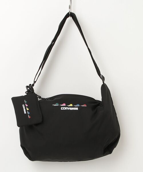 CONVERSE(コンバース)の「【CONVERSE/コンバース】SNEAKERS PRINT ONE SHOULDER(ショルダーバッグ・メンズ・ライトパープル/オフホワイト/ブラック・FREE)」の2枚目の写真