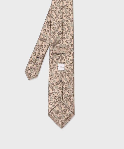 Paul Smith（ポールスミス）の「フラワー&リーフ タイ【160143 552MT】（ネクタイ・メンズ・カーキブラウン/ネイビー・FREE）」の3枚目の写真