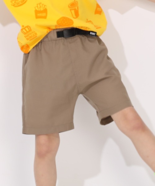 BABYDOLL(ベビードール)の「【プチプラ】清涼速乾 ハーフパンツ 1760K(その他パンツ・キッズ・ベビーピンク/ブラック系1/ブラック系2/カーキ/ターコイズブルー/ブラック/レッド/ベージュ/パープル・150cm/90cm/110cm/100cm/120cm/130cm/140cm)」の4枚目の写真