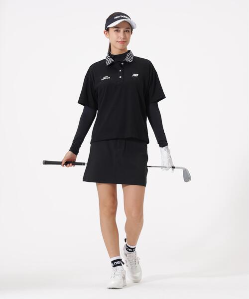 New Balance Golf(ニューバランスゴルフ)の「【new balance golf】4WAYストレッチ 撥水 UV 防透 スカート (WOMENS)(スカート・レディース・ブラック/ベージュ系その他/ホワイト・MEDIUM/SMALL/X-SMALL/LARGE)」の4枚目の写真