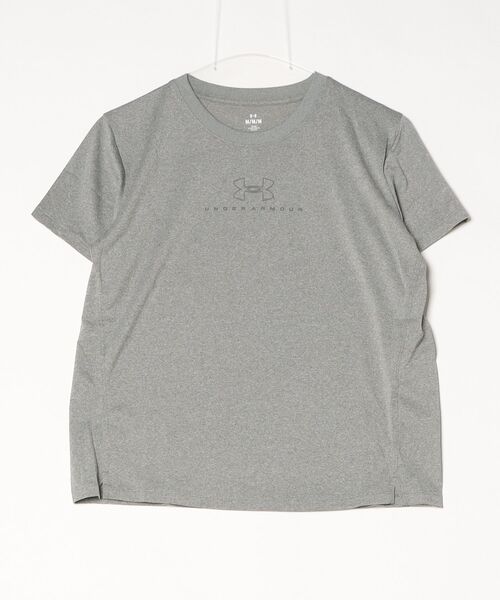 UNDER ARMOUR(アンダーアーマー)の「アンダーアーマー UAテック オーバーサイズ グラフィック Tシャツ(Tシャツ/カットソー・レディース・ダークパープル/ブルー/グレー・S/M/L/XL)」の2枚目の写真