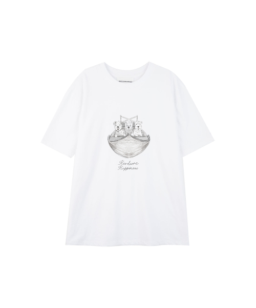 HARDCORE HAPPINESS(ハードコアハピネス)の「バイキングパピーTシャツ(Tシャツ/カットソー・レディース・その他・FREE)」の2枚目の写真