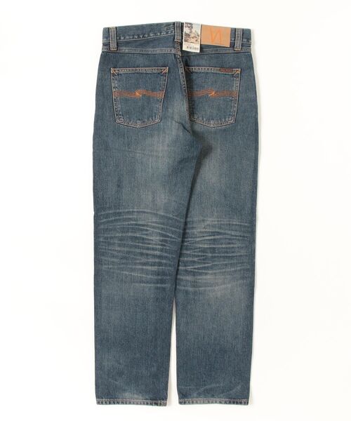 Nudie Jeans(ヌーディージーンズ)の「Nudie Jeans/ヌーディージーンズ Rad Rufus / ハイウエストレギュラーフィットジーンズ / Sand Tracks / レングス30(デニムパンツ・メンズ・ライトインディゴブルー・29/30/31/32/33/34)」の7枚目の写真