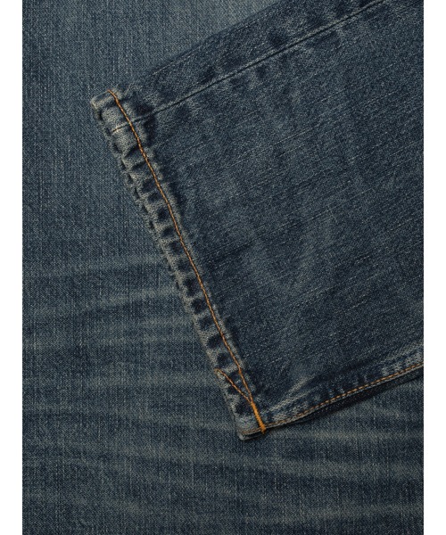 Nudie Jeans(ヌーディージーンズ)の「Nudie Jeans/ヌーディージーンズ Rad Rufus / ハイウエストレギュラーフィットジーンズ / Sand Tracks / レングス30(デニムパンツ・メンズ・ライトインディゴブルー・29/30/31/32/33/34)」の3枚目の写真