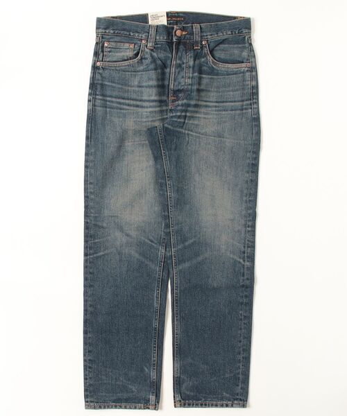 Nudie Jeans(ヌーディージーンズ)の「Nudie Jeans/ヌーディージーンズ Rad Rufus / ハイウエストレギュラーフィットジーンズ / Sand Tracks / レングス30(デニムパンツ・メンズ・ライトインディゴブルー・29/30/31/32/33/34)」の6枚目の写真