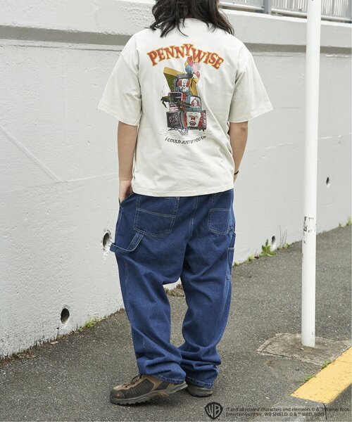 VENCEEXCHANGE(ヴァンスエクスチェンジ)の「USED風 IT イットプリントTシャツ 2(Tシャツ/カットソー・メンズ・ダークグレー/ブラック/オフホワイト/ホワイト・M/LL/L)」の10枚目の写真