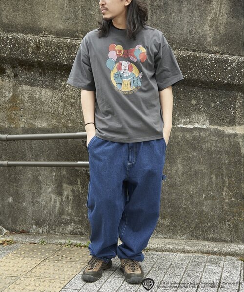 VENCEEXCHANGE(ヴァンスエクスチェンジ)の「USED風 IT イットプリントTシャツ 2(Tシャツ/カットソー・メンズ・ダークグレー/ブラック/オフホワイト/ホワイト・M/LL/L)」の14枚目の写真
