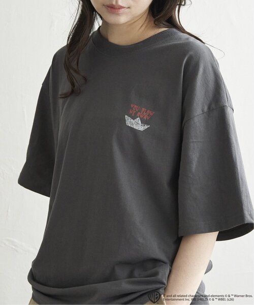 VENCEEXCHANGE(ヴァンスエクスチェンジ)の「USED風 IT イットプリントTシャツ 2(Tシャツ/カットソー・メンズ・ダークグレー/ブラック/オフホワイト/ホワイト・M/LL/L)」の16枚目の写真
