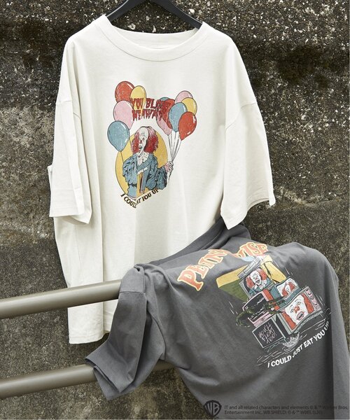 VENCEEXCHANGE(ヴァンスエクスチェンジ)の「USED風 IT イットプリントTシャツ 2(Tシャツ/カットソー・メンズ・ダークグレー/ブラック/オフホワイト/ホワイト・M/LL/L)」の22枚目の写真