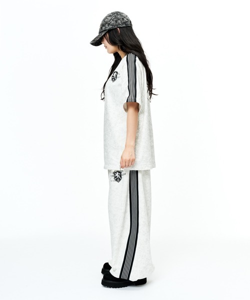 sedacle(セダクル)の「ダートユニフォームライクTEE(Tシャツ/カットソー・レディース・ブラック/ライトピンク/オフホワイト/チャコールグレー・X-SMALL/SMALL/MEDIUM/LARGE)」の19枚目の写真