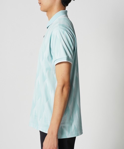 Kappa（カッパ）の「柄半袖ポロシャツ（ポロシャツ・メンズ・ブラック/グリーン/ホワイト・M/L/LL/3L）」の17枚目の写真
