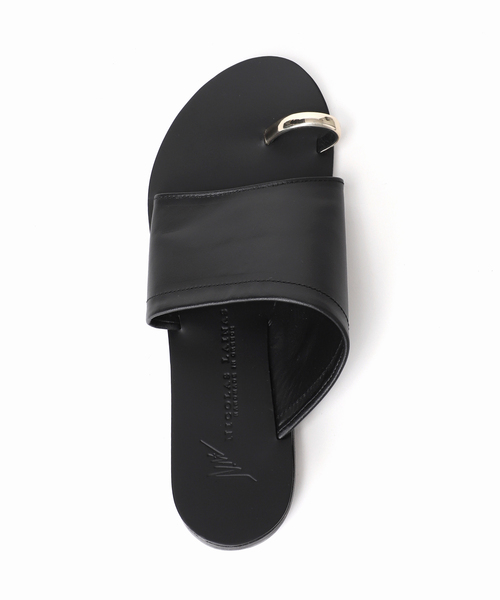 JOURNAL STANDARD relume(ジャーナルスタンダード レリューム)の「【NICOLAS LAINAS/ニコラスライナス】サムリングサンダル(サンダル・レディース・ブラウン/ブラック・38/37/36)」の9枚目の写真