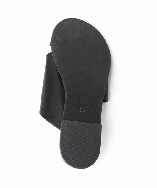 JOURNAL STANDARD relume(ジャーナルスタンダード レリューム)の「【NICOLAS LAINAS/ニコラスライナス】サムリングサンダル(サンダル・レディース・ブラウン/ブラック・38/37/36)」の10枚目の写真