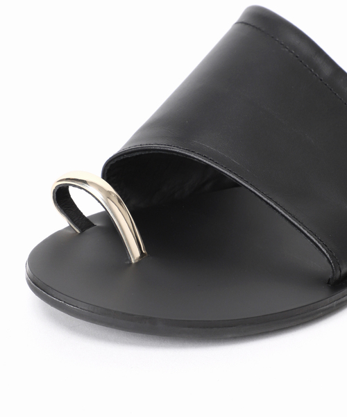 JOURNAL STANDARD relume(ジャーナルスタンダード レリューム)の「【NICOLAS LAINAS/ニコラスライナス】サムリングサンダル(サンダル・レディース・ブラウン/ブラック・38/37/36)」の12枚目の写真