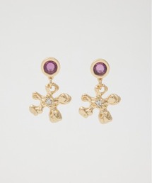 SLY | METAL FLOWER P/EARRING メタルフラワーピアス(ピアス（両耳用）)